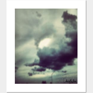 Grey Cloudy Sky Posters and Art